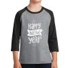 Youth Core Blend 3/4 Sleeve Raglan Tee Thumbnail