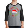 Youth Core Blend 3/4 Sleeve Raglan Tee Thumbnail