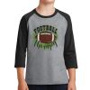 Youth Core Blend 3/4 Sleeve Raglan Tee Thumbnail