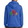 Tall Essential Fleece Full Zip Hooded Sweatshirt Thumbnail