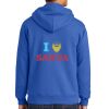 Tall Essential Fleece Full Zip Hooded Sweatshirt Thumbnail