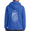 Tall Essential Fleece Full Zip Hooded Sweatshirt Thumbnail