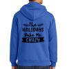 Tall Essential Fleece Full Zip Hooded Sweatshirt Thumbnail