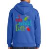 Tall Essential Fleece Full Zip Hooded Sweatshirt Thumbnail