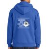 Tall Essential Fleece Full Zip Hooded Sweatshirt Thumbnail