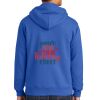 Tall Essential Fleece Full Zip Hooded Sweatshirt Thumbnail