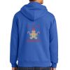 Tall Essential Fleece Full Zip Hooded Sweatshirt Thumbnail