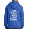 Tall Essential Fleece Full Zip Hooded Sweatshirt Thumbnail