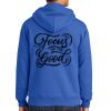 Tall Essential Fleece Full Zip Hooded Sweatshirt Thumbnail