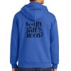 Tall Essential Fleece Full Zip Hooded Sweatshirt Thumbnail