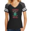 Women's Game V Neck Tee Thumbnail