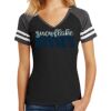 Women's Game V Neck Tee Thumbnail