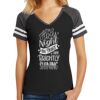 Women's Game V Neck Tee Thumbnail