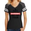 Women's Game V Neck Tee Thumbnail