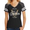 Women's Game V Neck Tee Thumbnail