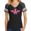 Women's Game V Neck Tee Thumbnail