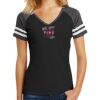 Women's Game V Neck Tee Thumbnail