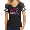 Women's Game V Neck Tee Thumbnail