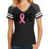 Women's Game V Neck Tee Thumbnail