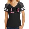 Women's Game V Neck Tee Thumbnail