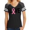 Women's Game V Neck Tee Thumbnail