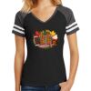 Women's Game V Neck Tee Thumbnail